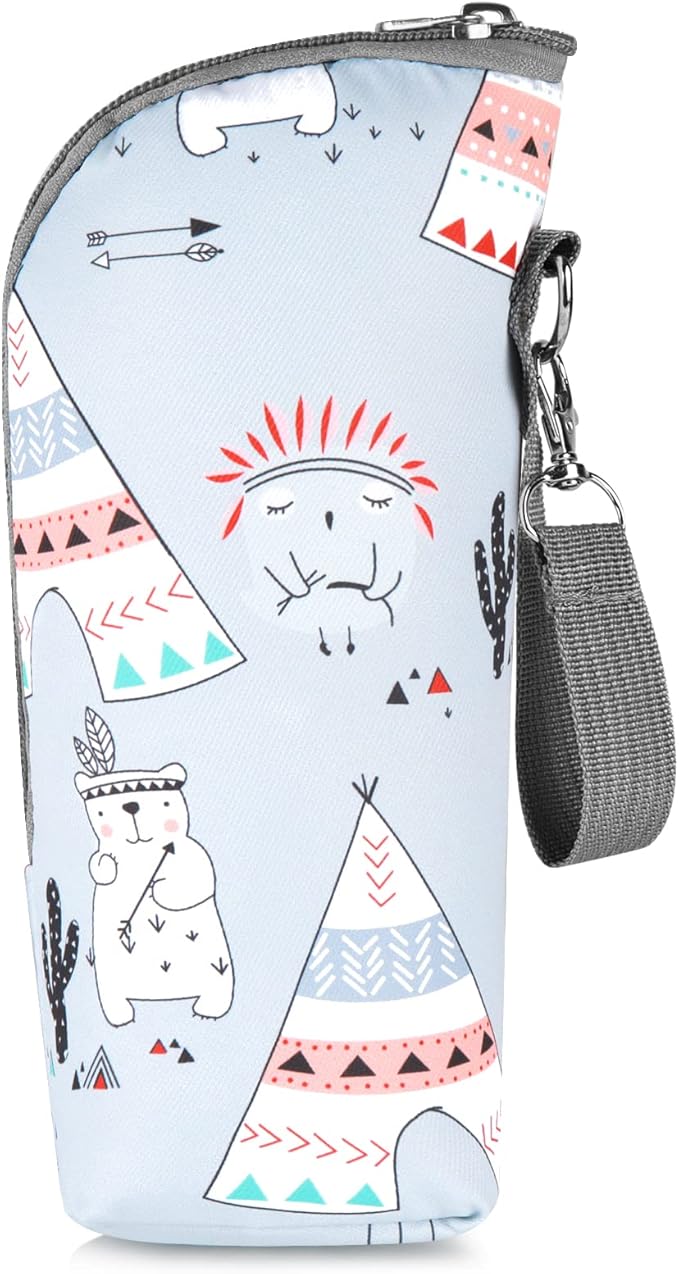 Accmor Baby Bottle Tote Bags, Insulated Breastmilk Cooler Bag, Nursing Bottle Warmer Bag for Nursing Mom Daycare Travel-CubbioJoy