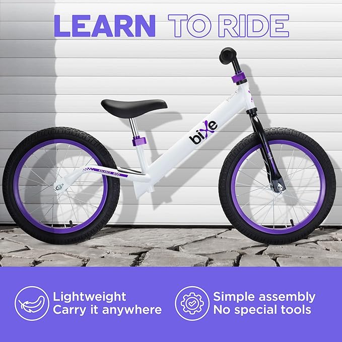 Balance Bike: for Big Kids Aged 4, 5, 6, 7, 8 and 9 Years Old - No Pedal Sport Training Bicycle | 16inch Wheel-CubbioJoy