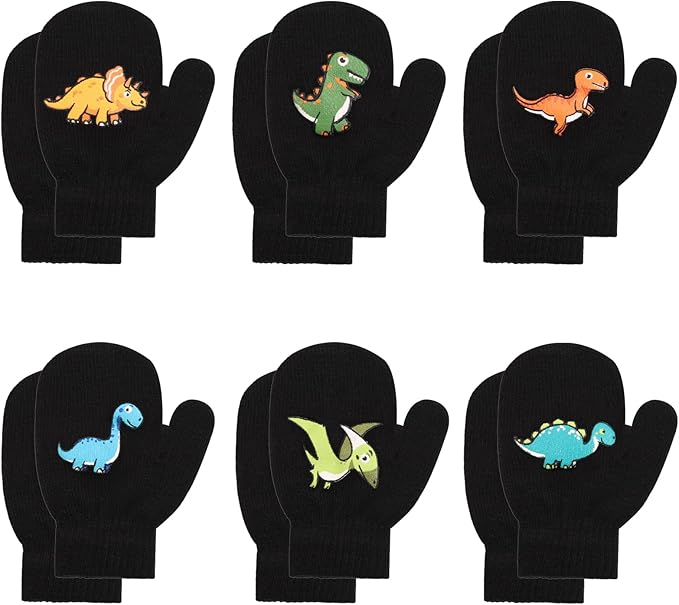 Baby Winter Mittens Toddler Stretch Knit Gloves Magic Warm Glove for Baby Boys Girls-CubbioJoy