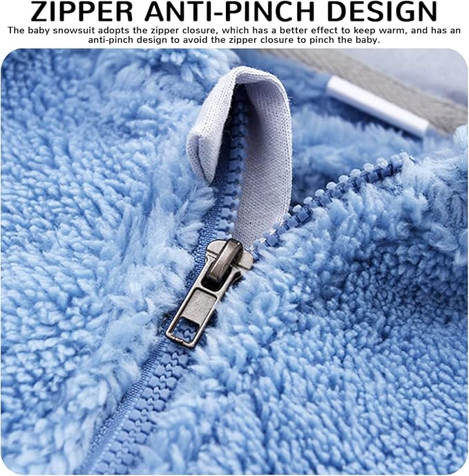 Baby Boy Girl Snowsuit Winter Warm Clothes Coat Infant Jumpsuit Toddler Outfit-CubbioJoy