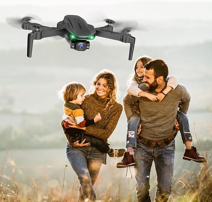 Drone With Camera 1080P for Kids And Adults, RC Quadcopter with Altitude Hold, Mini Drone With One Key Start, Waypoint Fly, Headless Mode, 3D Flip, 3 Speeds, Remote Control Drone for Beginners-CubbioJoy