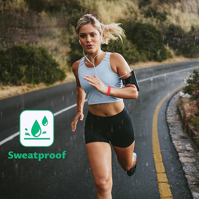 18 Pack Mosquito Repellent Bracelets, Silicone Mosquito Repellent Bands with DEET Free, Natural & Waterproof Bug Wristbands for Kids and Adults, Outdoor Traveling Protection-CubbioJoy