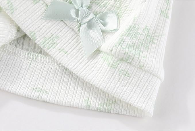 Cute Baby Girl Hats Mittens Set 10-Pack New Born Boy Caps Gloves Suit 0-6 Months Infant Accessories-CubbioJoy