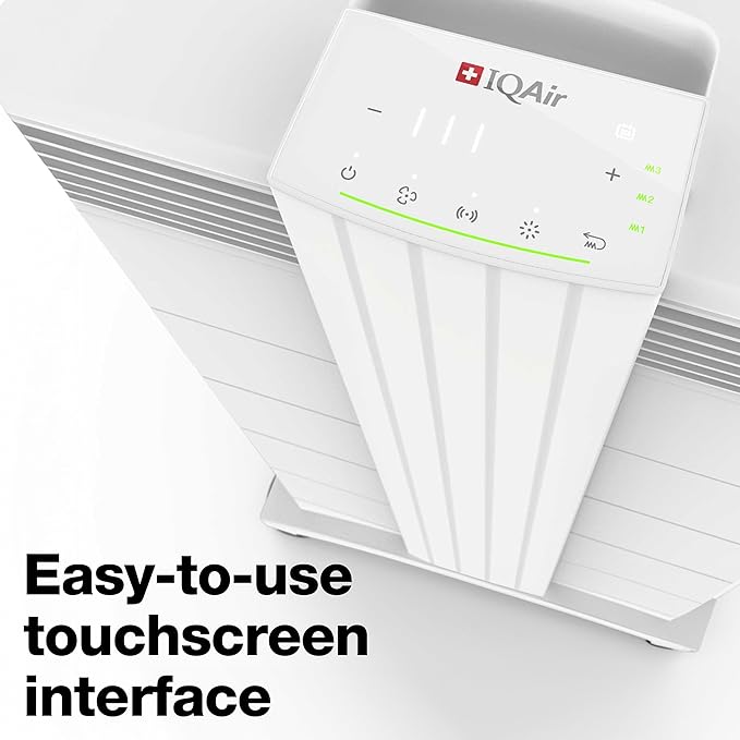 IQAir HealthPro Plus XE Air Purifier - 2-Pack- Smart HyperHEPA Filtration for Large Rooms up to 2250 sq ft - Viruses, Allergens, Smoke, Mold, Dust, Pet Dander, Swiss Made, WiFi Enabled-CubbioJoy