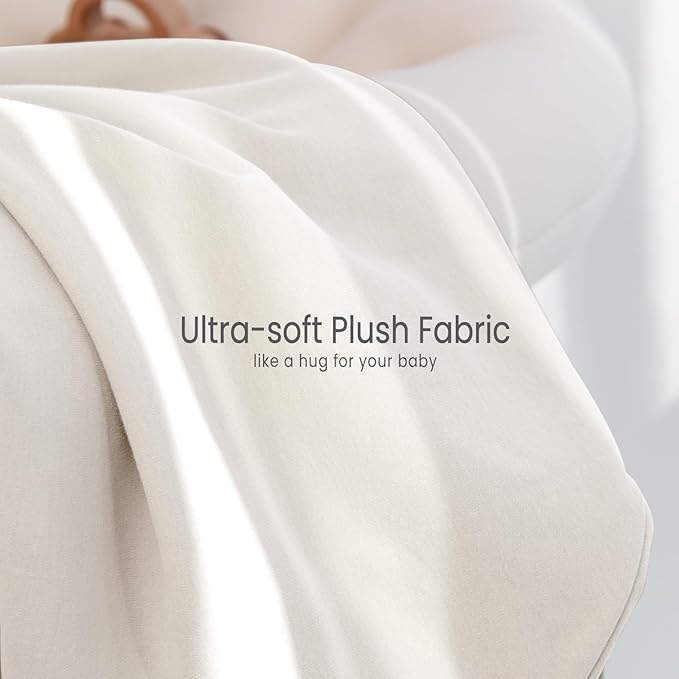 Baby Lounger Cover: Skin-Friendly & Breathable Slipcover for Lounging & Playtime - Snug Fit & Zipper-Free for Safty Daily Homeuse - Must Have for New Parents-CubbioJoy