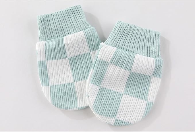 Cute Baby Girl Hats Mittens Set 10-Pack New Born Boy Caps Gloves Suit 0-6 Months Infant Accessories-CubbioJoy