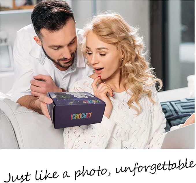 Crochet Kit for Beginners,Beginner Crocheting Animals Kits w Step-by-Step Video Tutorials, Knitting Starter Pack for Adults and Kids,2 Pack Dragon-CubbioJoy