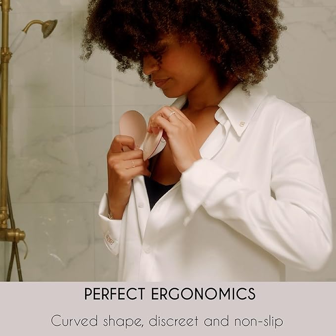 Curve by Cache Coeur Essential Plus Night Nursing Pads – 4-Pack Reusable Ultra-Absorbent Breastfeeding Pads – Leakproof & Washable – Heavy Flow Protection – Oeko-TEX Certified-CubbioJoy