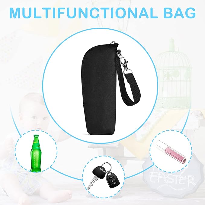 Accmor Baby Bottle Cooler Tote Bags, Insulated Breastmilk Cooler Bag, Nursing Bottle Cooler Warmer Bag for Nursing Mom Daycare Travel-CubbioJoy