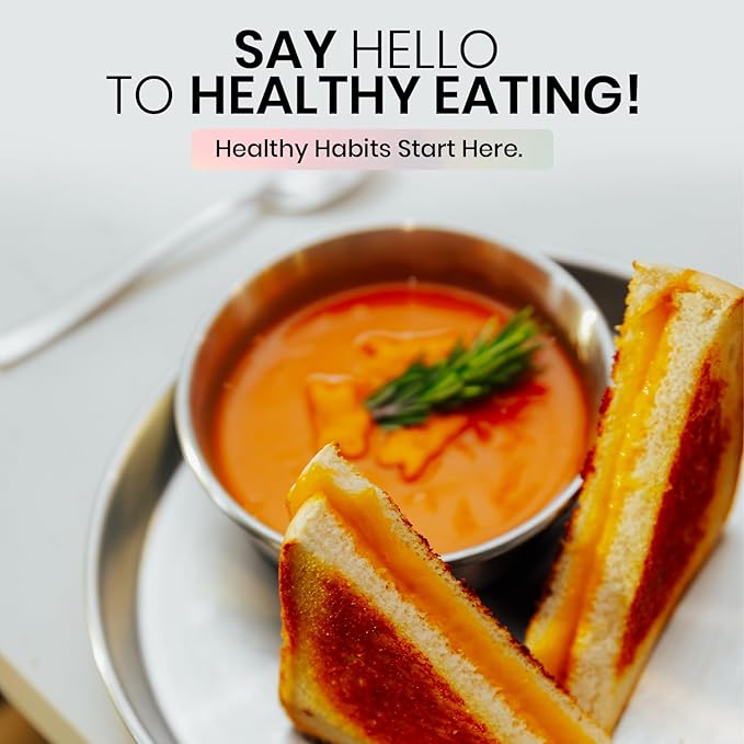 Children's 304 18/8 Stainless Steel Dinnerware Set | 1 Plate (21 cm) and 1 Bowl (10 ounces) | Matte Finish | 100% BPA Free | Non-Toxic | Dishwasher Safe-CubbioJoy