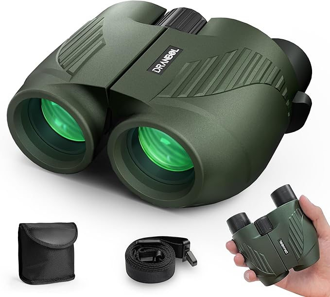 20X25 Small Binoculars for Adults and Kids, Large Eyepiece Binoculars for Bird Watching Easy Focus, Pocket High Powered Opera Glasses for Concert, Cruise Ship, Travel Must Have-CubbioJoy