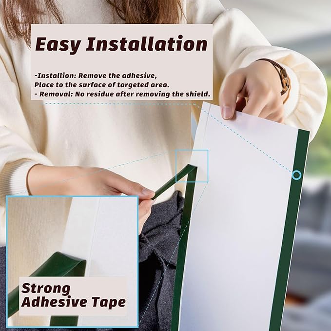 4PCS Baby Proofing Door Finger Pinch Guard Clear Door Jam Shield for Child Safety Finger Pinch Protector Hinge Protectors for Kids/Pet-CubbioJoy