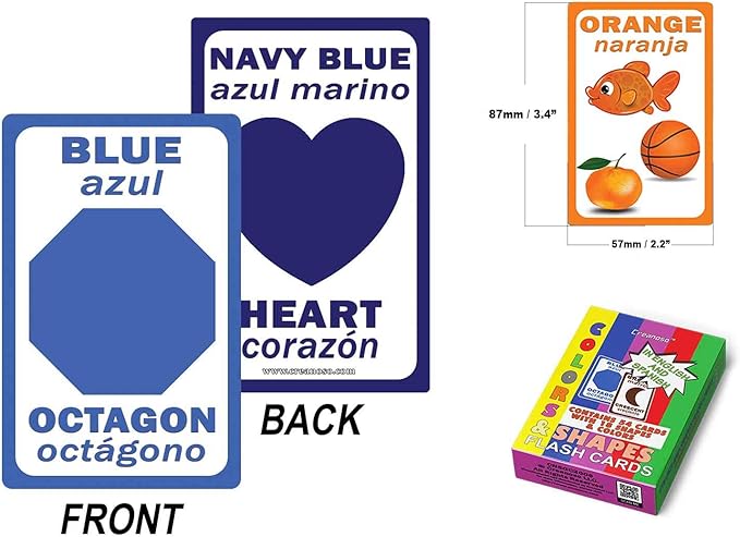 Creanoso US Schools and Learning Flash Cards Series (2-Deck)-CubbioJoy