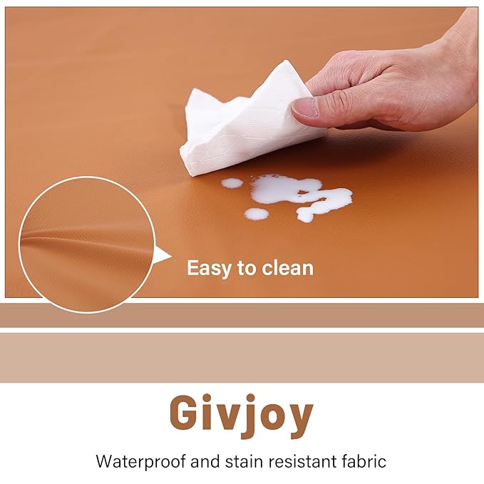 Baby Play Mat 48"x48" – Thick, Non-Slip Foam Mat for Babies and Toddlers. Foldable, Scrubbable, Odorless, and Soft, Ideal for Playpens, Crawling, and Indoor Playtime-Brown-CubbioJoy