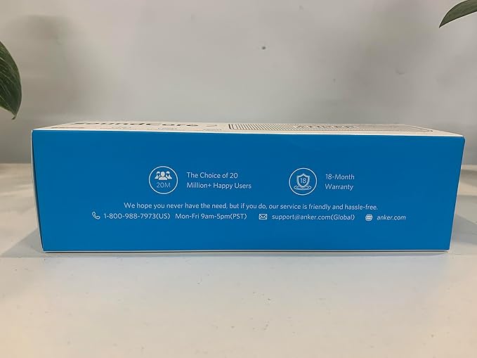 Anker Soundcore 2 12W Portable, Wireless Bluetooth Speaker with Better Bass, 24-Hour Playtime, 66ft Bluetooth Range, IPX7 Water Resistance, Built-in Mic, Ideal for Shower, Travel, Party, Beach - Blue-CubbioJoy