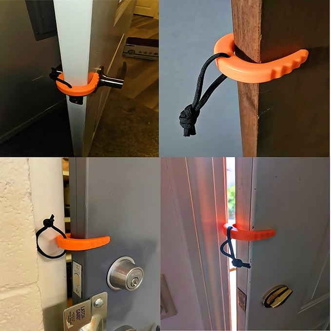 Door Pinch Guard Stops Doors from Closing.D oor Stops for Law Enforcement, Police, Emergency Medical Services, Firefighter Tools Door Wedge Door Pinch Guard-CubbioJoy