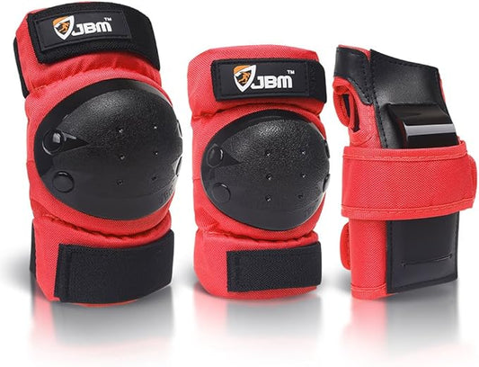 JBM Adult & Kids Knee Pads Elbow Pads and Wrist Guards for Inline Skating, Roller Skating, Skateboarding, Scootering-CubbioJoy