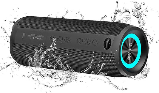 Bluetooth Speaker IPX6 Waterproof.Musibaby M88pro with Loud Stereo Sound,Portable Wireless Speaker,40H Battery,Bluetooth 5.3,Dual Pairing, Shower Outdoor Speaker for Party, Beach, Gifts Ideal.-CubbioJoy