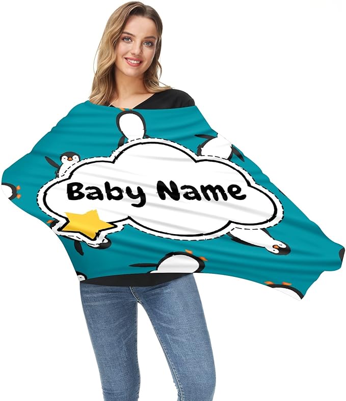 Baby Car Seat Stroller Cover Nursing Cover New Mom Breastfeeding Scarf Soft Stretchy Infant Carrier Cover Car Canopy Coverage-CubbioJoy