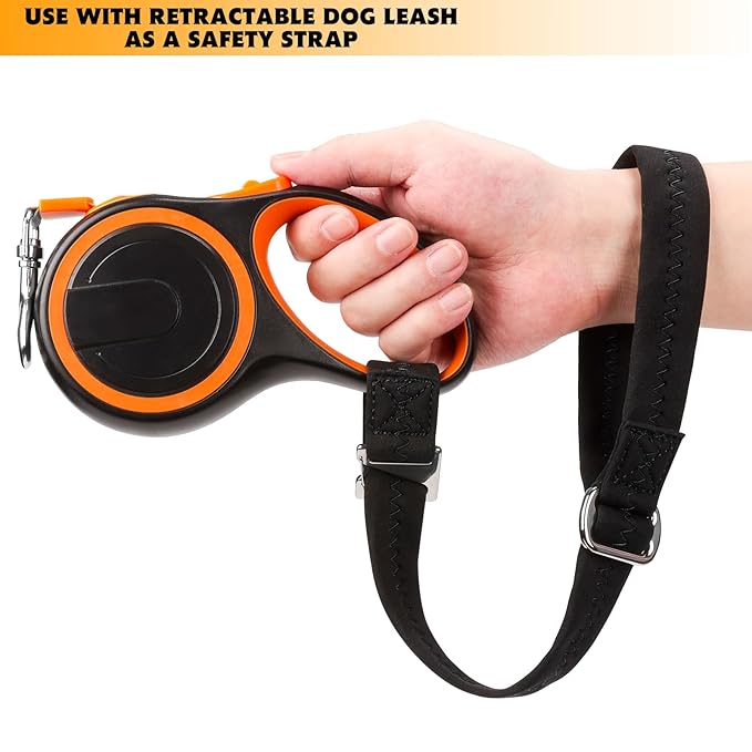 Baby Stroller Pram Wheelchair Safety Wrist Strap or Short Leash for Dog(Black)-CubbioJoy