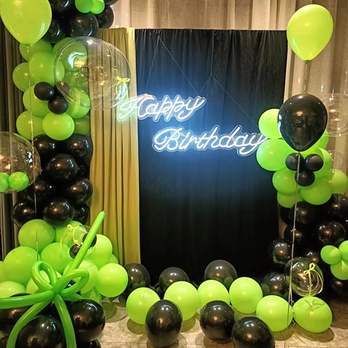 140pcs Light Green Round Balloons Different Sizes 18 12 10 5 Inch Latex Balloons for Arch Decoration Party Balloon Kit for Graduation Birthday Party Wedding Balloon Baby Shower Decoration-CubbioJoy