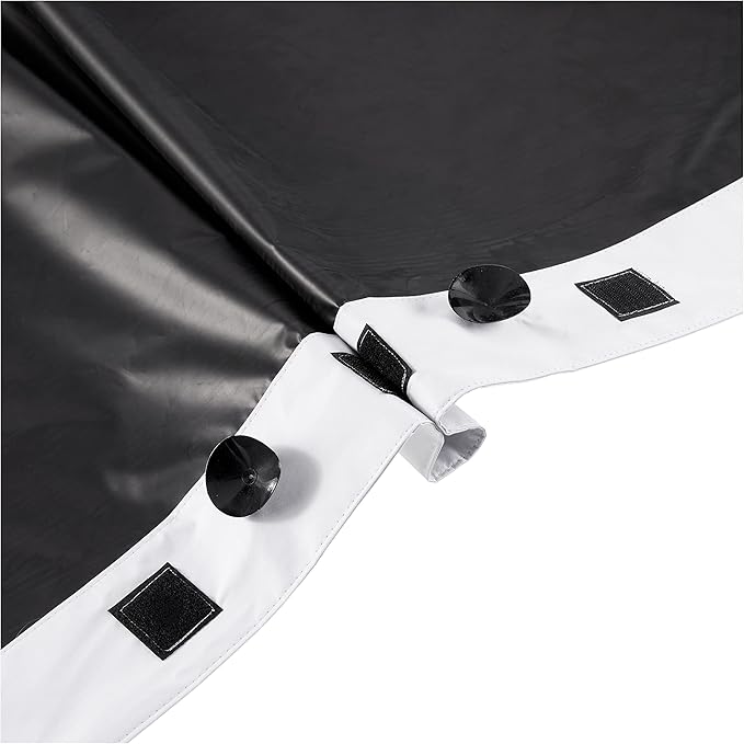 Amazon Basics Portable Blackout Curtain Shade with Suction Cups, 50"W x 78"L, 1 Pack, White-CubbioJoy