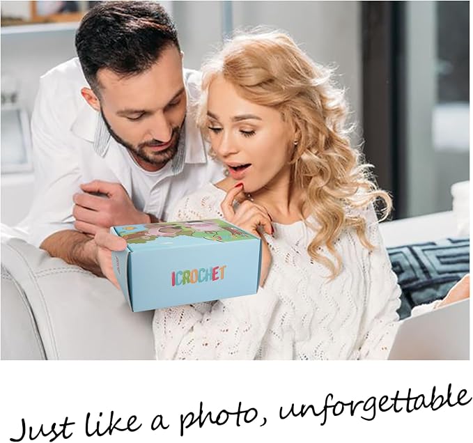 Crochet Kit for Beginners,Beginner Crocheting Animals Kits w Step-by-Step Video Tutorials, Knitting Starter Pack for Adults and Kids,2 Pack Capybara-CubbioJoy