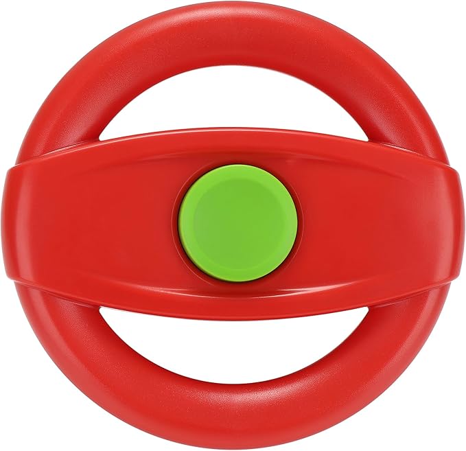 Accmor Stroller Steering Wheel Toy, Pretend Driving Simulated Steering Wheel for Baby Stroller Shopping Carts, Universal Detachable Funny Stroller Shopping Carts Toy Attachment Accessories-CubbioJoy