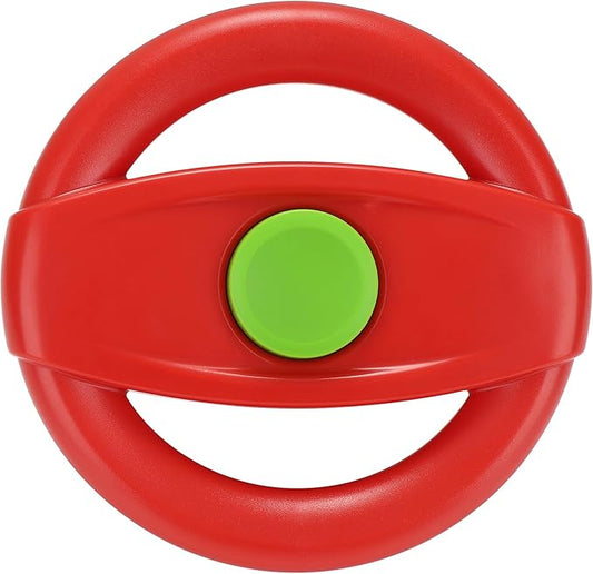 Accmor Stroller Steering Wheel Toy, Pretend Driving Simulated Steering Wheel for Baby Stroller Shopping Carts, Universal Detachable Funny Stroller Shopping Carts Toy Attachment Accessories-CubbioJoy