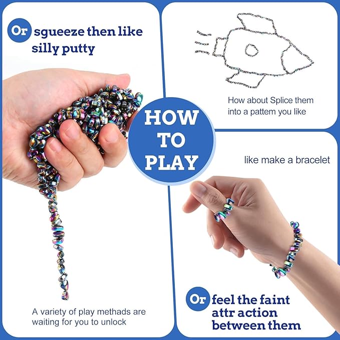 550pcs Putty, Fidget Toys, Fidget Toys Adults ，Sensory Toys，Adults Gifts,Desk Fidgets Toys for Office Stress/Anxiety Relief (550 PCS(Colour))-CubbioJoy