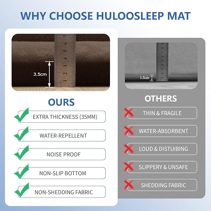 Baby Play Mat for Floor,1.3" Thick Elasti-Foam 74×50 Playpen Mat for Toddlers Infant kids,Water-Repellent Soft Coral Velvet for Tummy Time, Non-Slip Backing for Crawling,Tatami Style(Dark Brown)-CubbioJoy