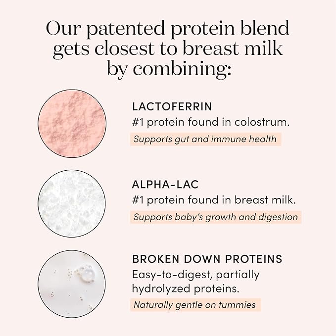 Infant Formula Powder for Infants 0-12 Months, Made With Organic Whole Milk, Clean Label Project Certified, Closest-to-Breast Milk Baby Formula Patented Protein Blend, 24 Ounce (Pack of 4)-CubbioJoy