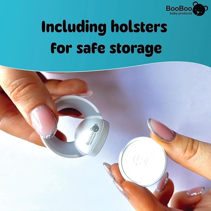 Booboo® x2 Spare Replacement Magnetic Keys Child Safety Locks for Children, Baby Proofing Your Home Cabinets and Drawers with Extra Magnet Keys (2 Pack)-CubbioJoy