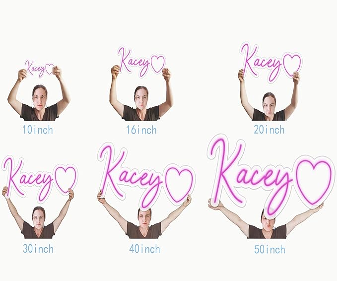 Custom Neon Sign,Neon Sign Customizable for Wall Decor,Birthday Gift, Gifts for girl,Girlfrend, christmas,Wedding,Party,Bar,Salon,Personalized Family Name ligh for Bedroom Decor-CubbioJoy