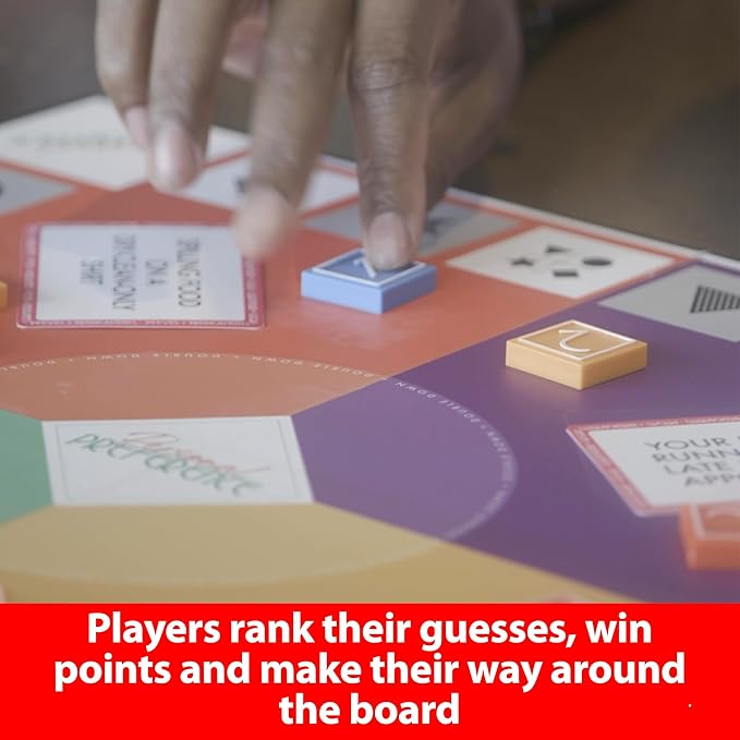 Board Game - The Original Preference Ranking Family Party Game from The 1980s, with 750 All New Cards, 'How Well Do You Really Know Each Other', 2-12 Players (Updated Edition)-CubbioJoy