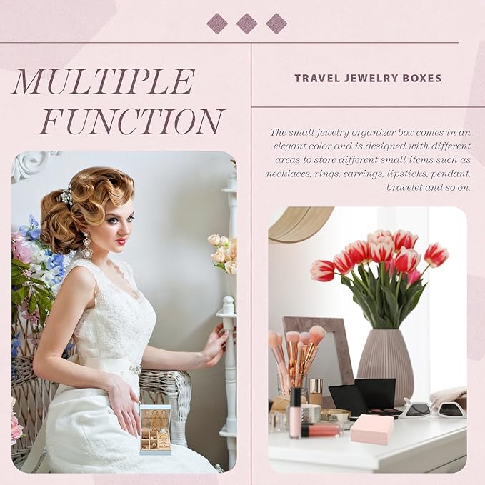 Bridesmaid Proposal Gifts Letter Cosmetic makeup bag bulk for Wedding Party Favors Bachelorette party decorations Toiletry Organizer Bag Makeup Case Gift (6, White&Dusty Blue)-CubbioJoy