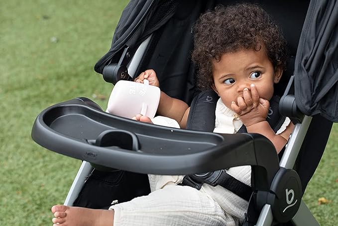 Bella Tunno Snack Cups for Toddlers, Silicone Spill Proof Food Container with Lid, Babies & Kids 6-12 Months, Love First Bite-CubbioJoy