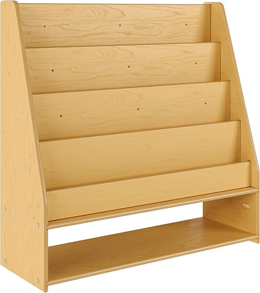 Angeles Value Line Book Display, Classroom Organization, Kids Bookshelf, Assembly Required, 29" L x 10" W x 30" H-CubbioJoy