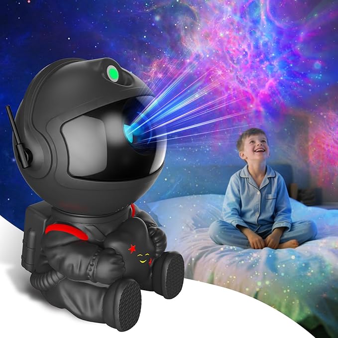 Astronaut Kids Nebula Star Light - Galaxy Bedroom/Adult Playroom Projector, Home Theater Decoration-CubbioJoy