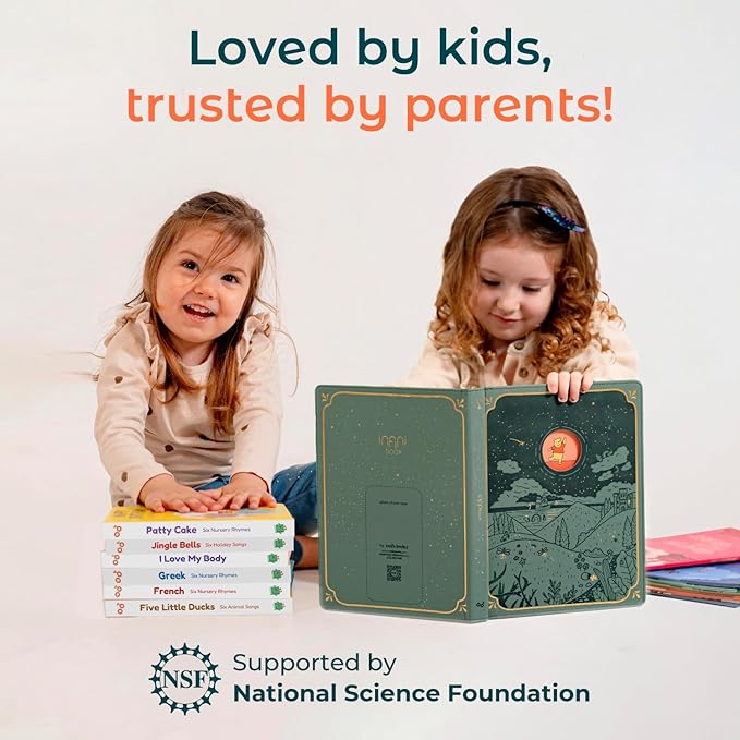 Calis Books The Wheels on The Bus Book | New Rechargeable Musical Book, No More Batteries | Books for 1 Year Old | Wheels on The Bus Toy | Musical Book for Toddlers 1-3 | Musical Toy for Toddlers-CubbioJoy