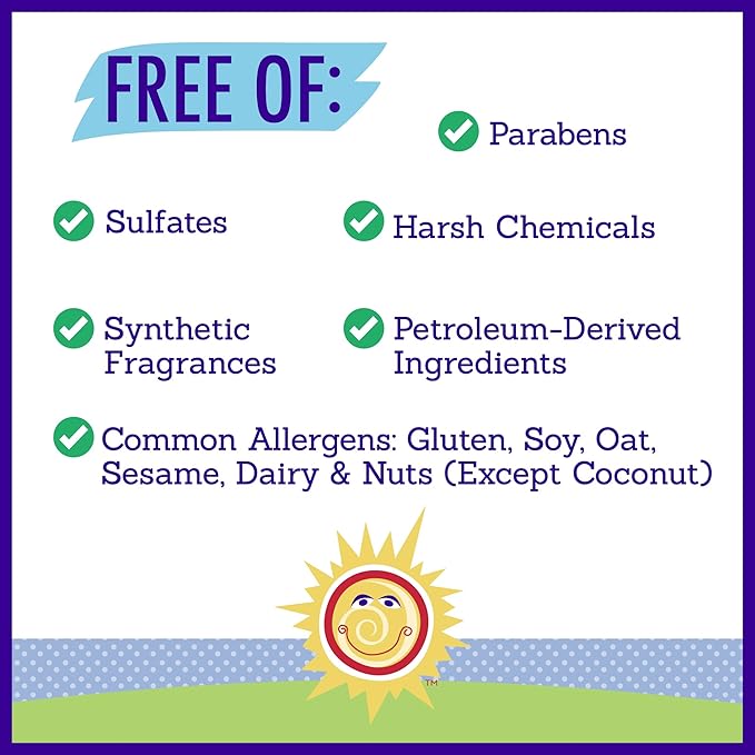 California Kids Super Sensitive Unscented Shampoo and Bodywash | 100% Plant-Based | Gentle Skincare | Fragrance Free | Hypoallergenic | 251 mL / 8.5 fl. oz.-CubbioJoy