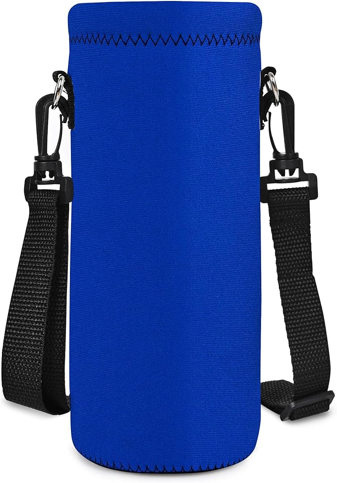 AUPET Water Bottle Bag Carrier,24oz/32oz Insulated Neoprene bottle Sling Holder Case Pouch Cover for 1000ML/750ML Bottles with Shoulder Strap for walking-CubbioJoy