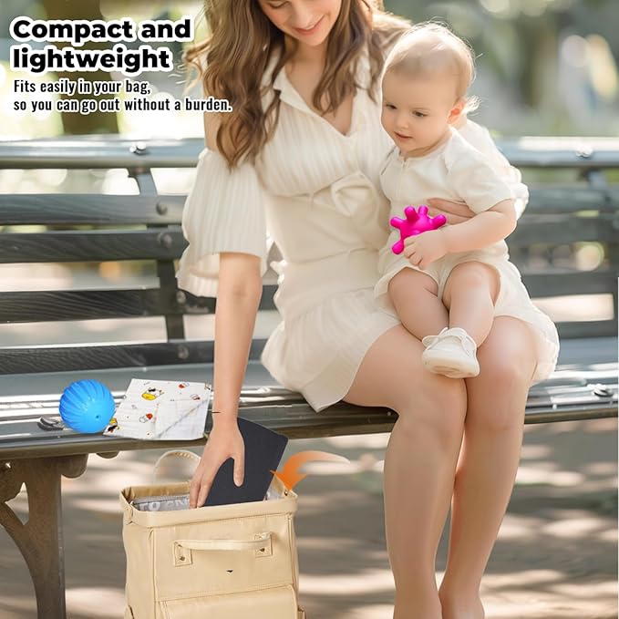 Baby Sling Carrier - Adjustable Baby Sling 2025 Upgraded Toddler Sling Comfortable Baby Wrap Carriers Ergonomic-Designed, Travel Friendly Carrying 10-45 Lbs(Black)-CubbioJoy