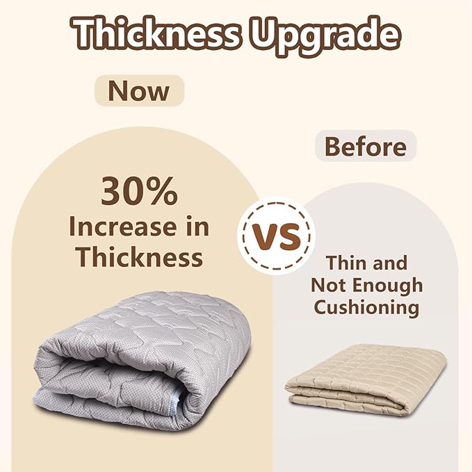 Baby Play Mat, 43x43 Mat with Super Soft Touch, Activity Mat with Upgraded Anti-Slip Bottom, Machine Washable Crawling Mat for Floor & Picnic(Animal Alphabets)-CubbioJoy