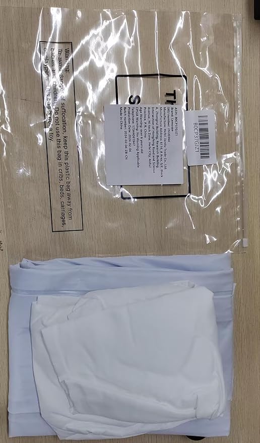 8 Pack Sleepover Tent for Girls Party,Teepee Tent for Kids Slumber Party Bulk with Light String,Air Mattress,Fitted Sheet,Washable Natural Cotton Toddler Teepee Indoor Outdoor(White)-CubbioJoy