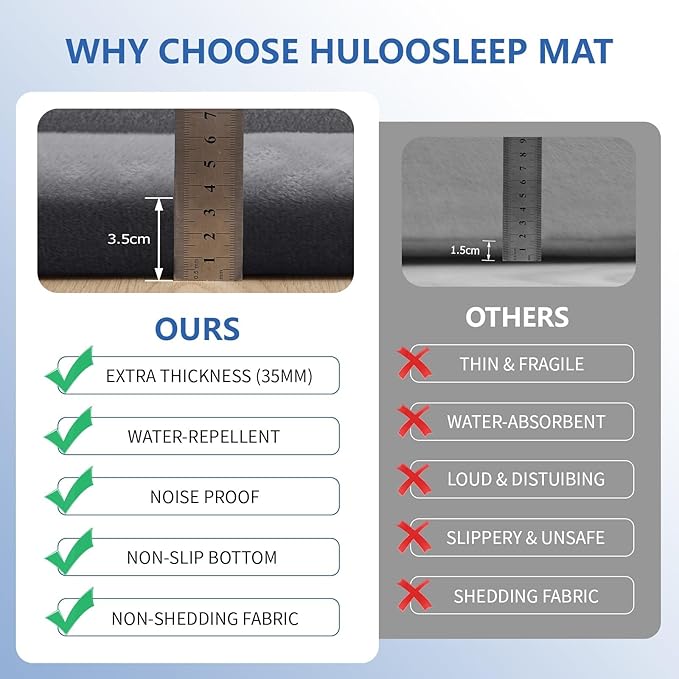 Baby Play Mat for Floor,1.3" Thick Elasti-Foam 74×50 Playpen Mat for Toddlers Infant kids,Water-Repellent Soft Coral Velvet for Tummy Time, Non-Slip Backing for Crawling,Tatami Style(Dark Grey)-CubbioJoy