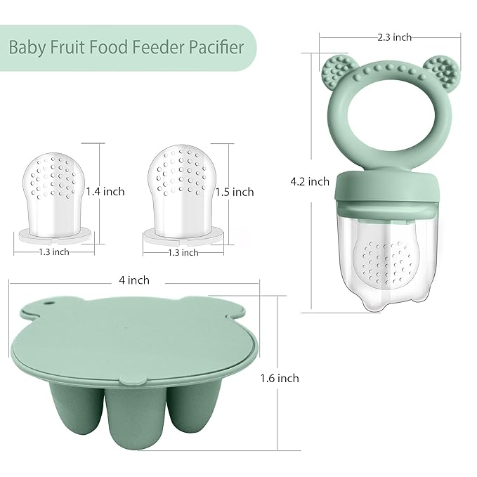 Baby Food Freezer Tray and Teething Popsicle Molds – The Perfect Solution for Your Little One's Teething and Feeding Needs-CubbioJoy