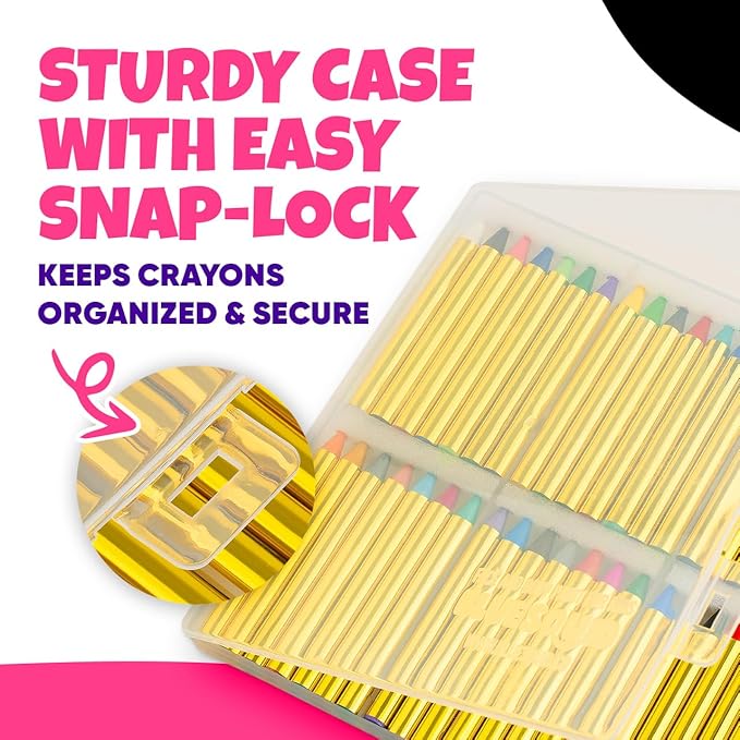 Blue Squid Face Paint Crayons for Kids - 42pcs XL Non-Toxic, Washable Body Paint Crayons - Our Face Painting Kit Makeup Sticks are Easy to Use, Safe for Sensitive Skin and Perfect for a Kids Party-CubbioJoy