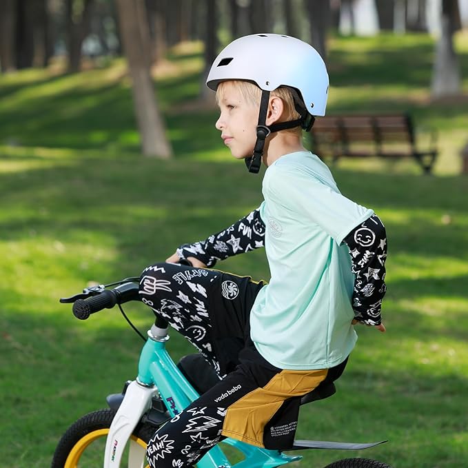 Bike Skateboard Helmet, Adjustable and Multi-Sport for Skate Scooter, 3 Sizes for Adult Youth Kids Toddler-CubbioJoy