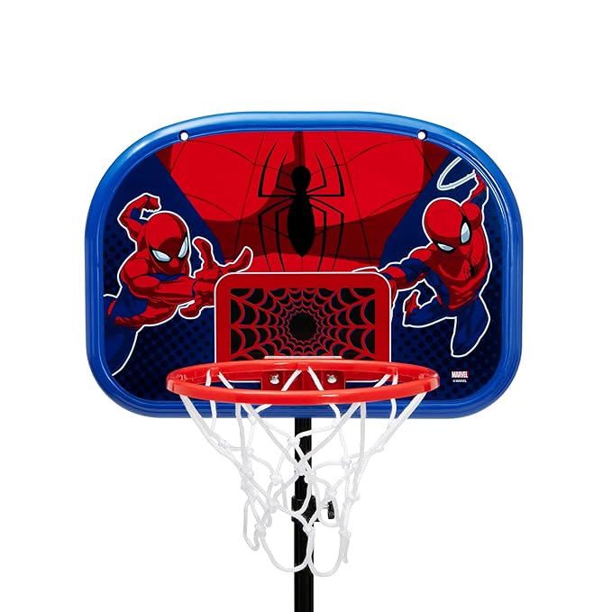 Delta Children - Marvel Spider-Man Basketball Hoop Set for Kids, Red-CubbioJoy